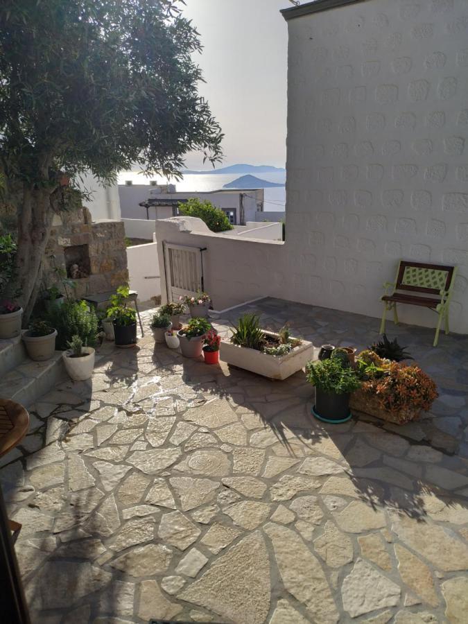 帕特莫斯Manos House In Chora别墅 外观 照片