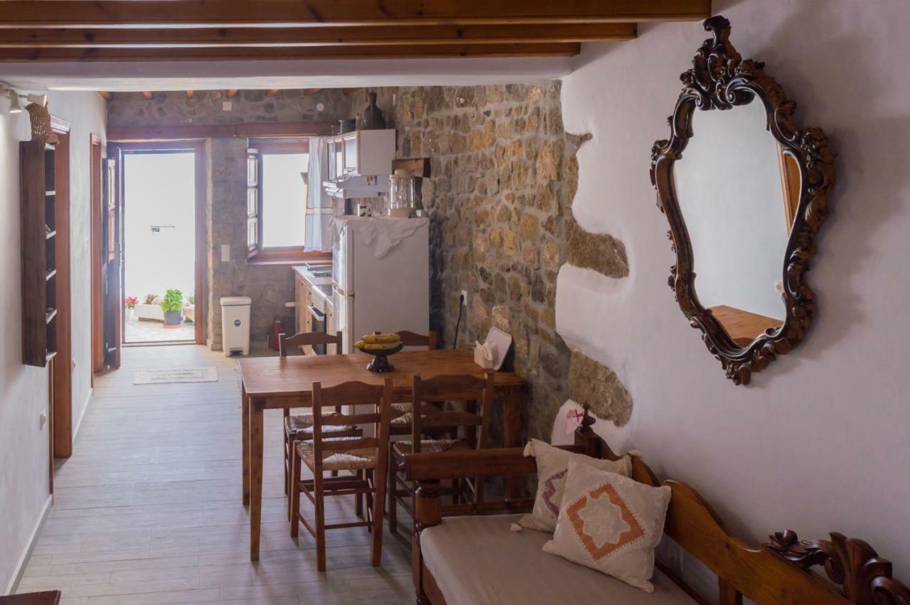 帕特莫斯Manos House In Chora别墅 外观 照片